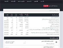 Tablet Screenshot of forum.avazak.ir